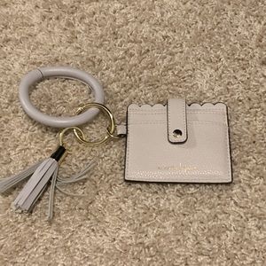 Brand new bangle wristlet with card holder